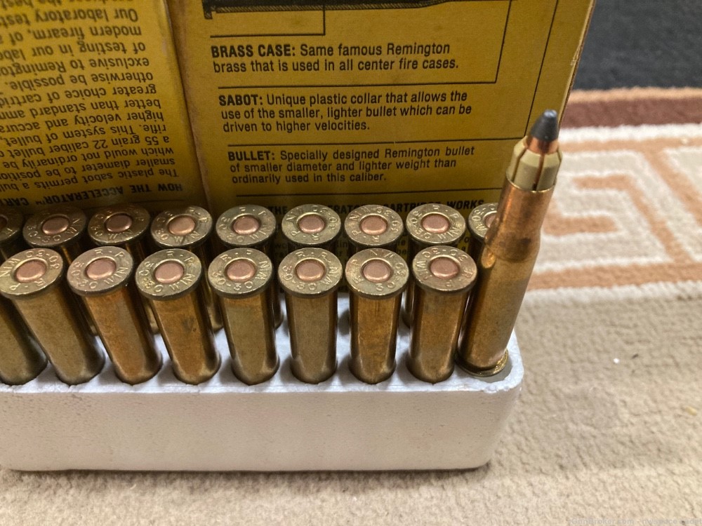 Remington Accelerator rounds 30-30 Winchester  Sabot rounds 40rds-img-1