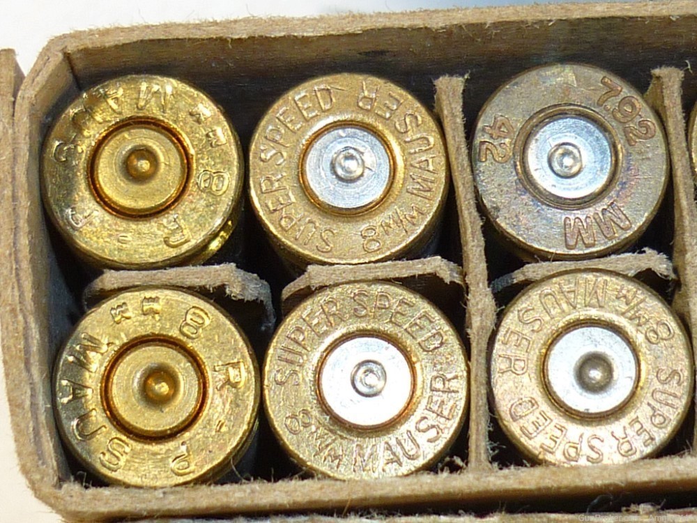 BRASS N BULLETS COMBO - 8x57 8mm Mauser - .323 196gr FMJ Bullets - k98 1898-img-15
