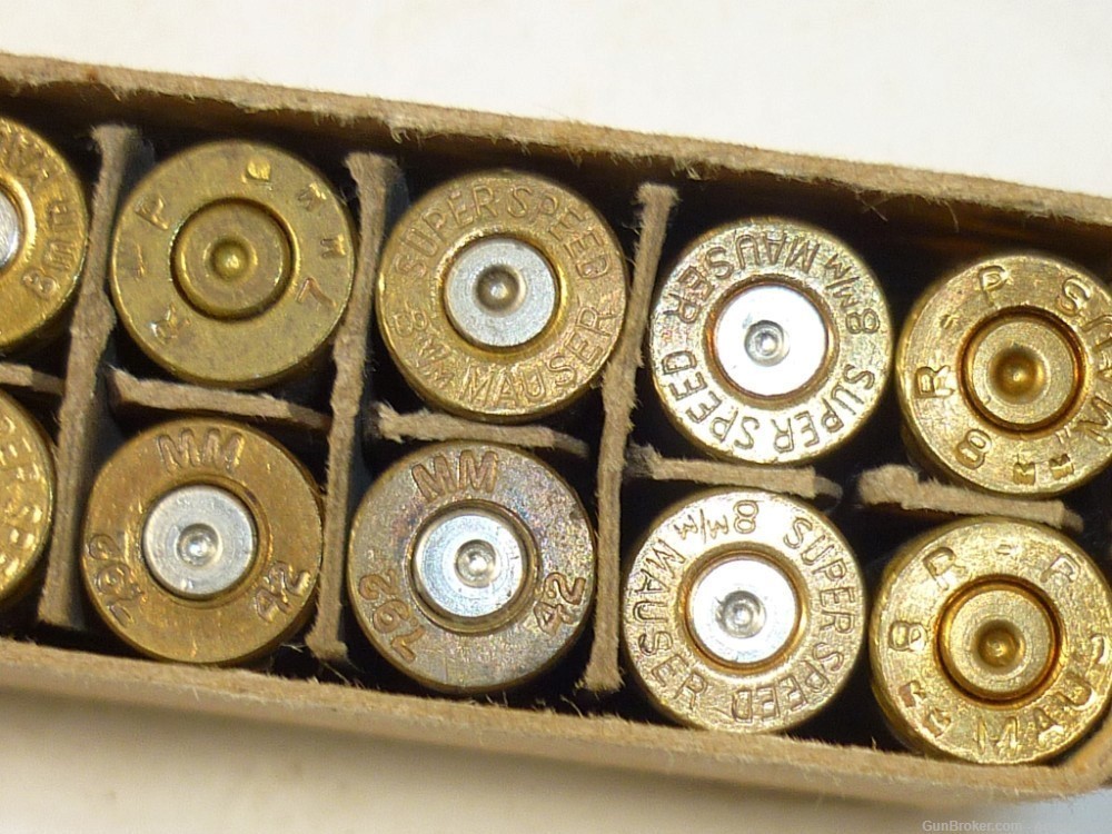 BRASS N BULLETS COMBO - 8x57 8mm Mauser - .323 196gr FMJ Bullets - k98 1898-img-17