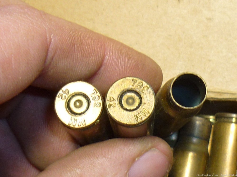 BRASS N BULLETS COMBO - 8x57 8mm Mauser - .323 196gr FMJ Bullets - k98 1898-img-31