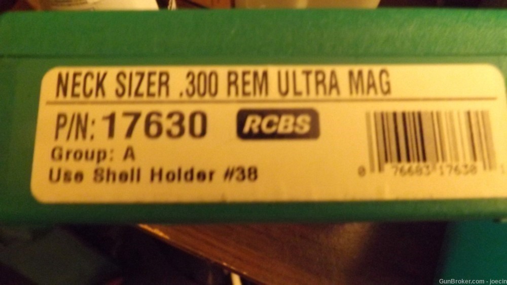 RCBS Neck Sizer die in .300 Rem Ultra Mag-img-0