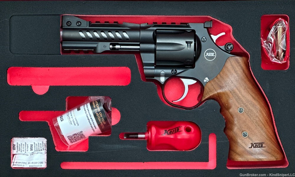 Nighthawk Custom Korth Ranger 4" .357 Magnum Revolver-img-0