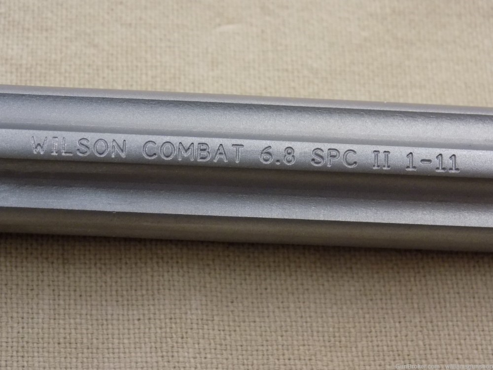 Wilson Combat 6.8 SPC 18" Stainless Fluted Barrel With BCG 1:11 Twist NEW-img-13
