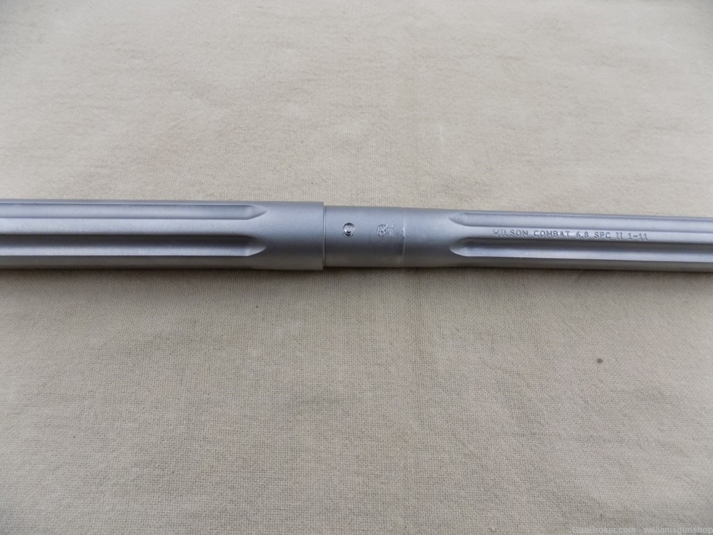 Wilson Combat 6.8 SPC 18" Stainless Fluted Barrel With BCG 1:11 Twist NEW-img-2