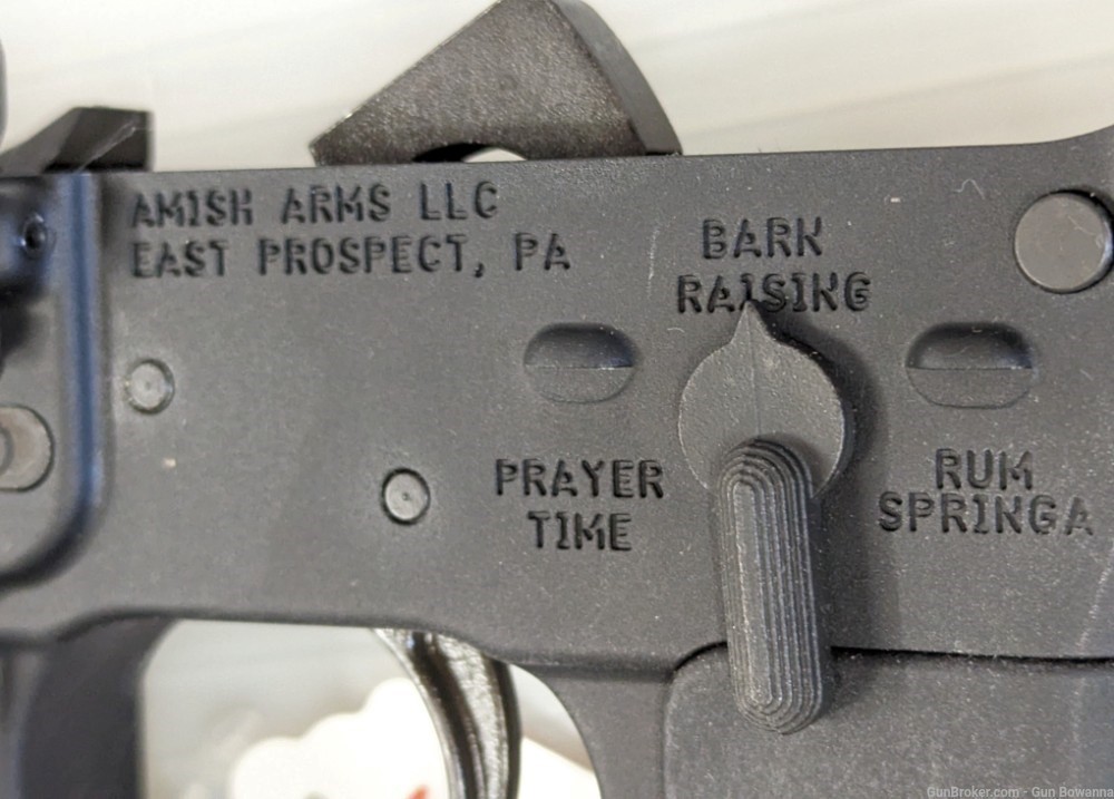 Amish Arms Buggy-15 AR15 Lower Receiver Frame-Barn Raising/Rumspringa-img-8