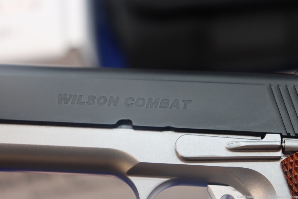 Wilson Combat Model CLASSIC 1911 Pistol 45ACP Two Tone 5" Match Ambi MS 45 -img-31