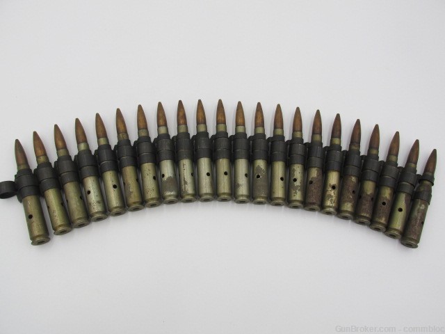 .50 BMG FACTORY DUMMY ROUNDS FOR M2 M2HB DISPLAY MOUNTED GUNS 22RD BELT-img-4