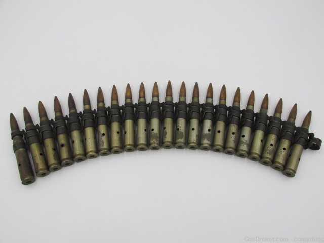 .50 BMG FACTORY DUMMY ROUNDS FOR M2 M2HB DISPLAY MOUNTED GUNS 22RD BELT-img-5