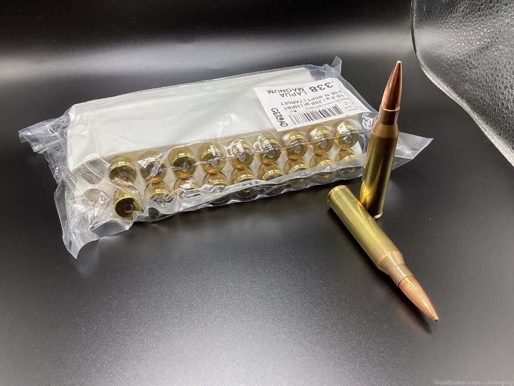 Light ammunition.338 LAPUA MAGNUM 16.2g 250 gr-img-2