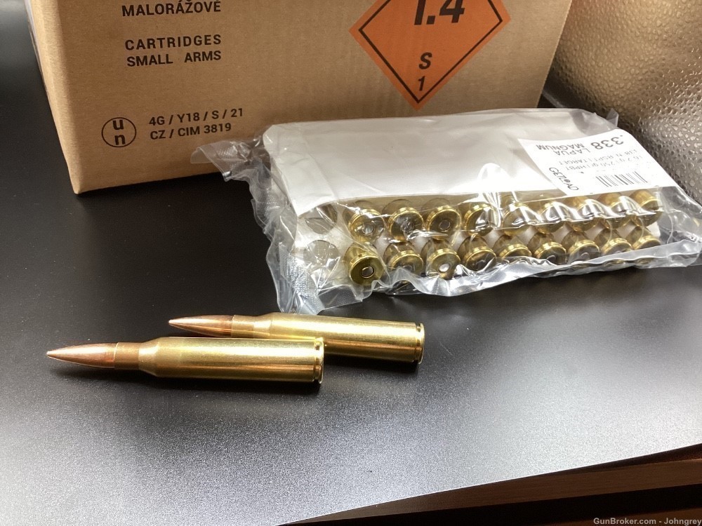 Light ammunition.338 LAPUA MAGNUM 16.2g 250 gr-img-0