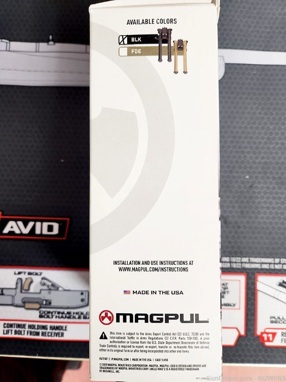 Magpul® Bipod – Sling Stud Quick Detach  QD-img-7