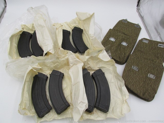 8-PACK OF EAST GERMAN AKM MPIKM 30RD MAGS IN FACTORY WRAPPERS PRE-BAN MA.-img-6