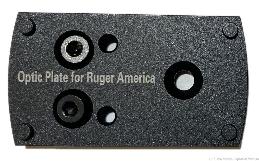 ADE RD3-006B Green Dot Sight+Optic Mount Plate for Ruger American Pistol -img-7