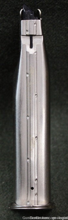 HK P7-M13 9MM 13RD FACTORY NICKEL FINISH MAGAZINE II CODE 1988 PRODUCTION -img-4