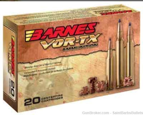 Barnes VOR-TX .30-06 Springfield 150 Grain Tipped TSX Boat Tail - 20 Rounds-img-0