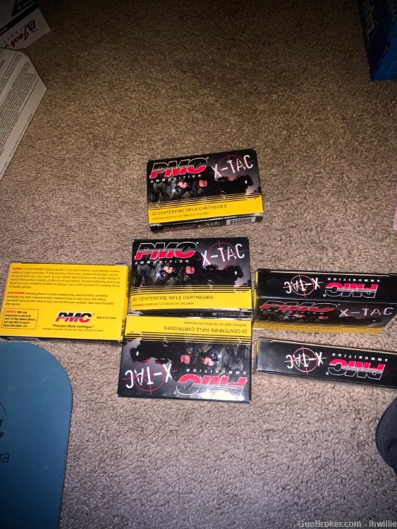 6 BOXES OF PMC 5.56mm AMMO-img-1