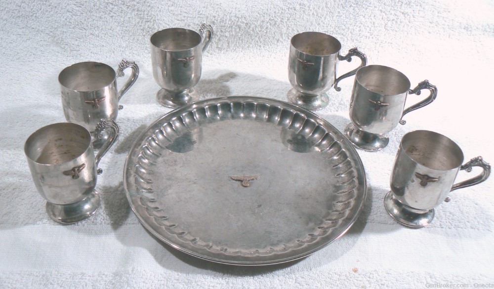 WWII THIRD REICH NSDAP OFFICIALS CANTEEN COFFEE/ESPRESSO SET FREE S&H-img-0