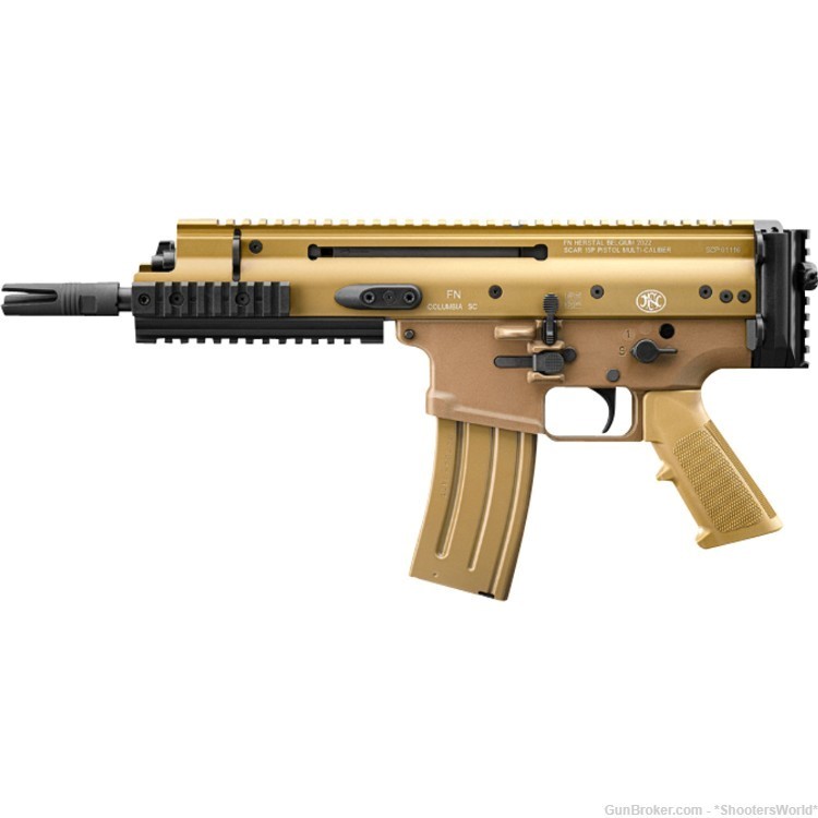 FN SCAR 15P FDE Pistol 5.56mm 7.5" Barrel 30rd - 38-101241-img-0
