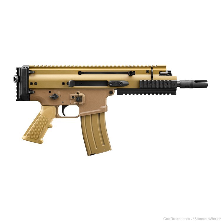 FN SCAR 15P FDE Pistol 5.56mm 7.5" Barrel 30rd - 38-101241-img-2