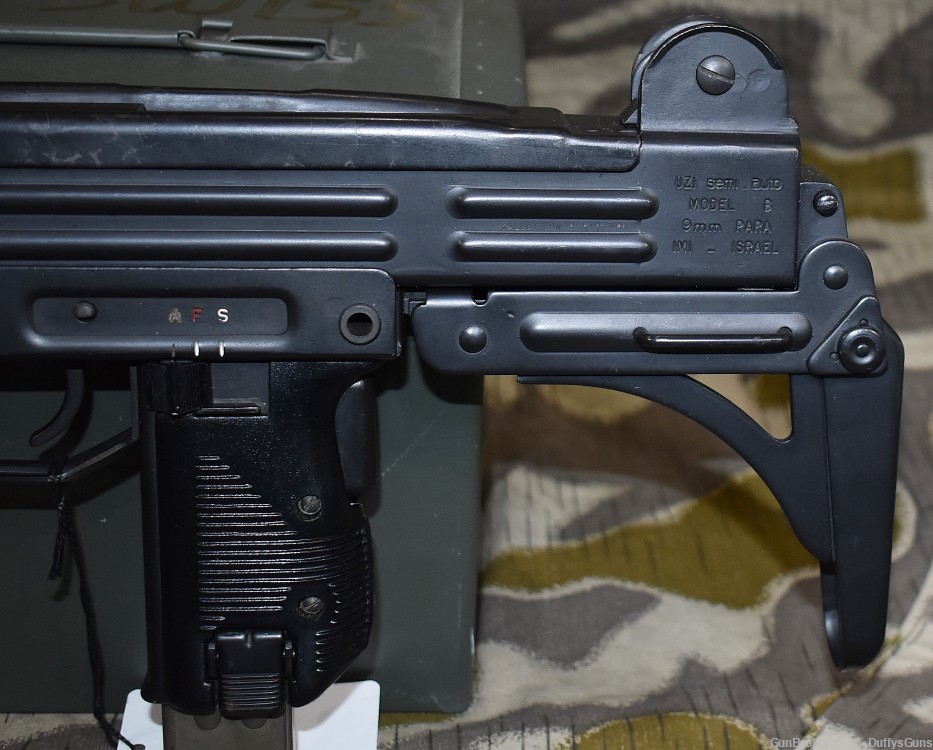 UZI Model B Machine Gun Fully Transferable with Gemtech Suppressor-img-5