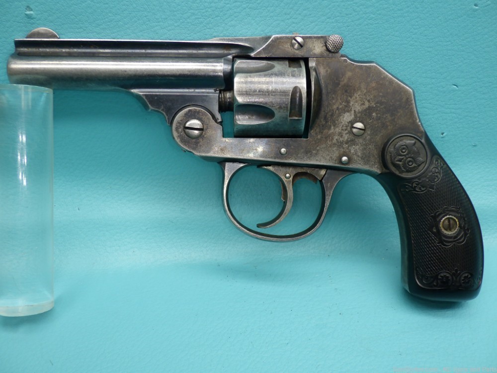 Iver Johnson Safety Hammerless .32CF 3"bbl Revolver-img-4