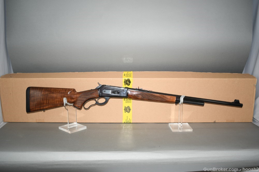 Nice Pedersoli Taylor's & Co Model 1886/71 Lever Rifle 45-70 Govt W Box-img-0