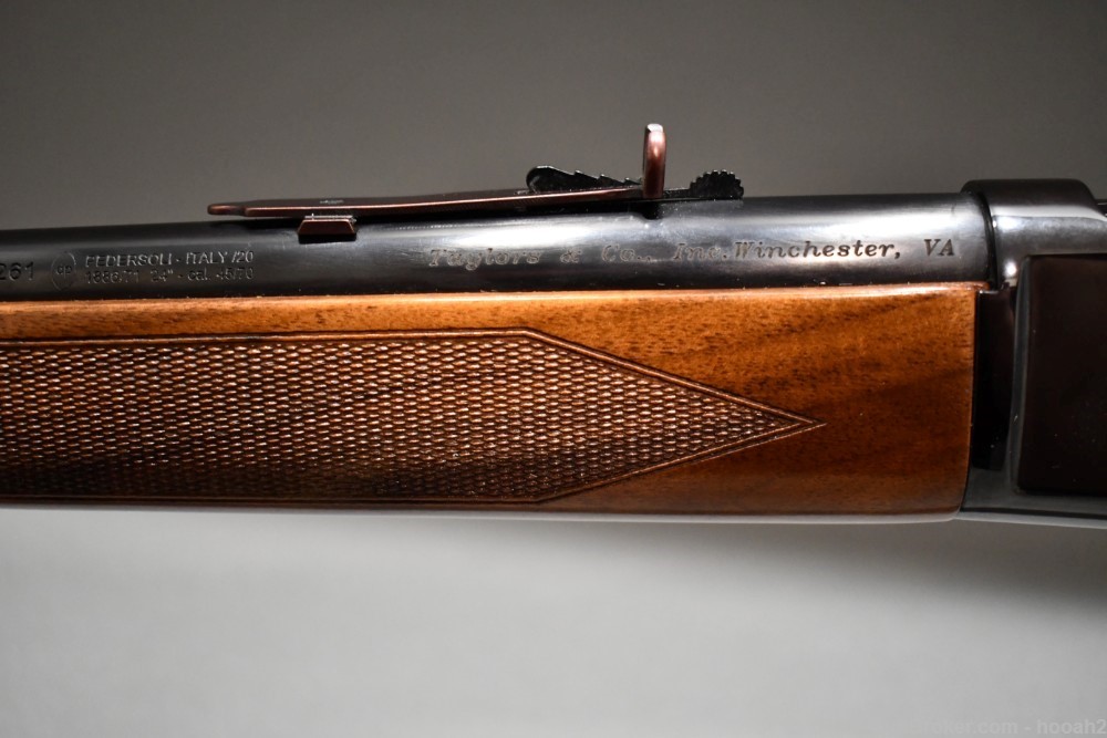 Nice Pedersoli Taylor's & Co Model 1886/71 Lever Rifle 45-70 Govt W Box-img-15