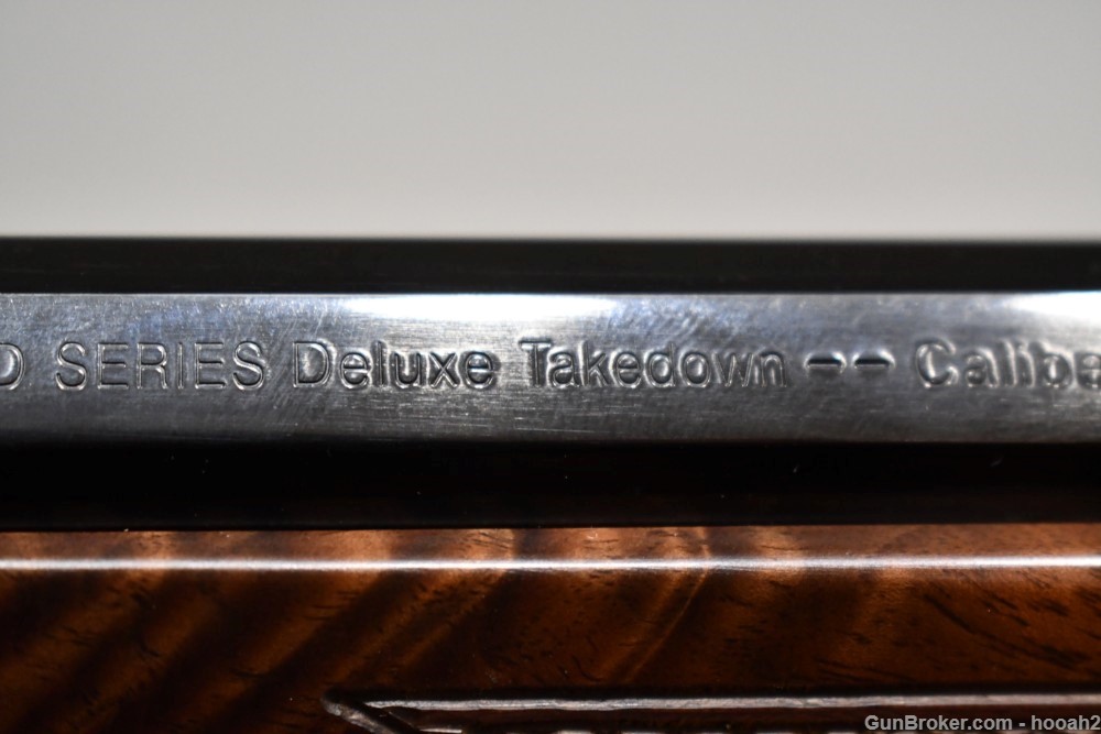 Excellent Winchester Model 1892 Deluxe Limited Takedown Carbine 44-40 W Box-img-41