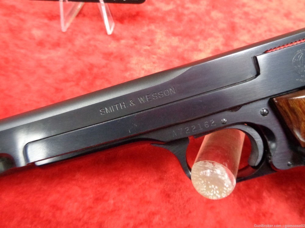 1981 S&W Model 41 22LR 7 Barrel Match SW Smith Wesson Target Pistol I TRADE-img-3