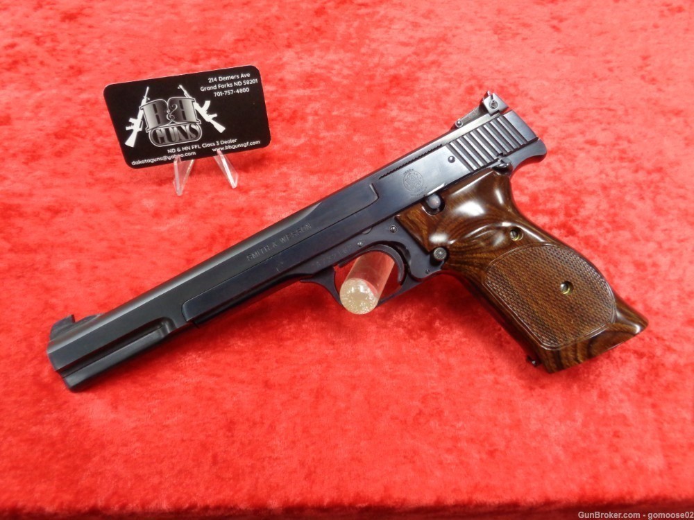 1981 S&W Model 41 22LR 7 Barrel Match SW Smith Wesson Target Pistol I TRADE-img-0