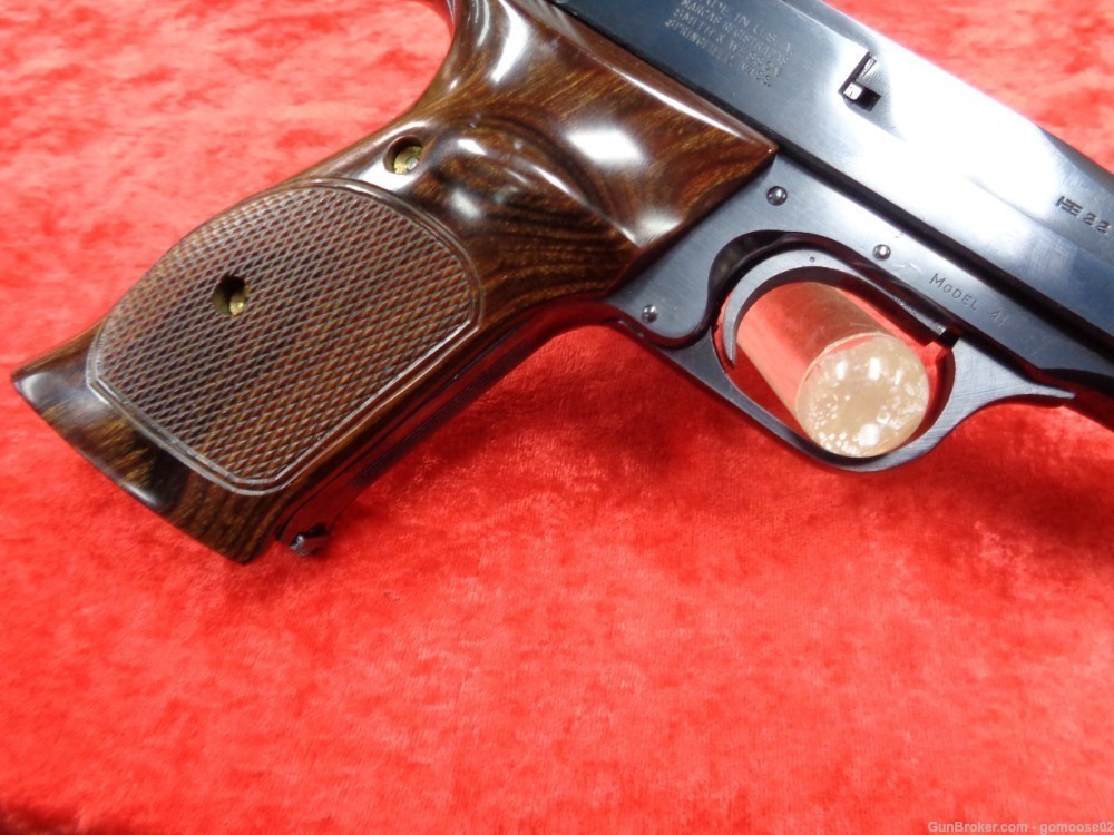 1981 S&W Model 41 22LR 7 Barrel Match SW Smith Wesson Target Pistol I TRADE-img-8
