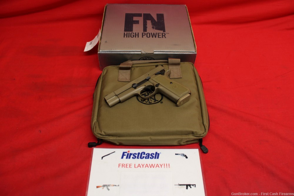 Fn High Power fde 9mm, FN H.P. 9x19mm New-img-0