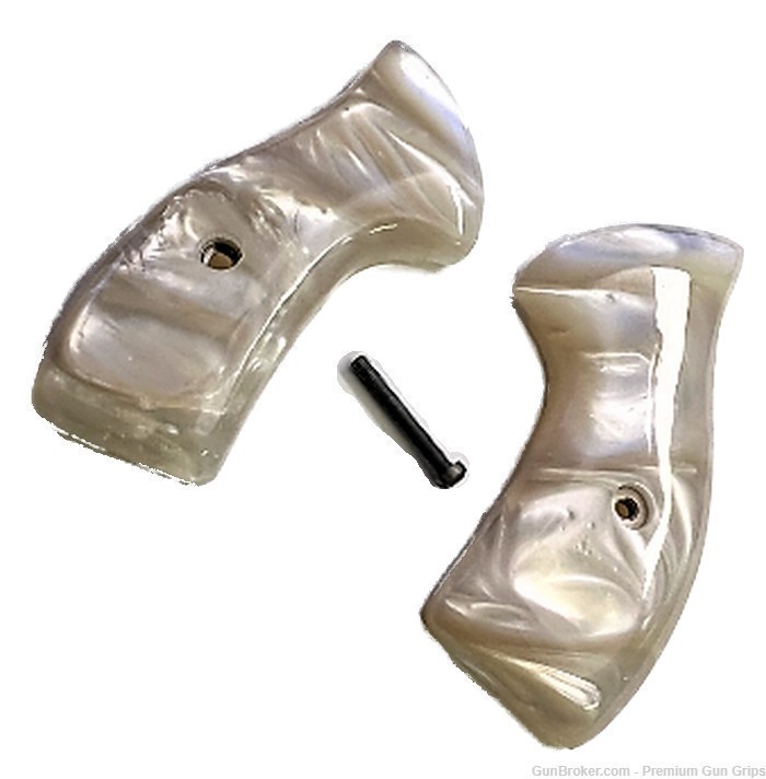 Charter Arms Grips universal fit White Fire Pearl Classic-img-2