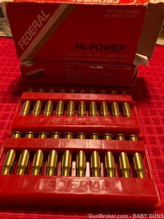 Ammunition federal 30-30 Rare 40 rounds -img-1