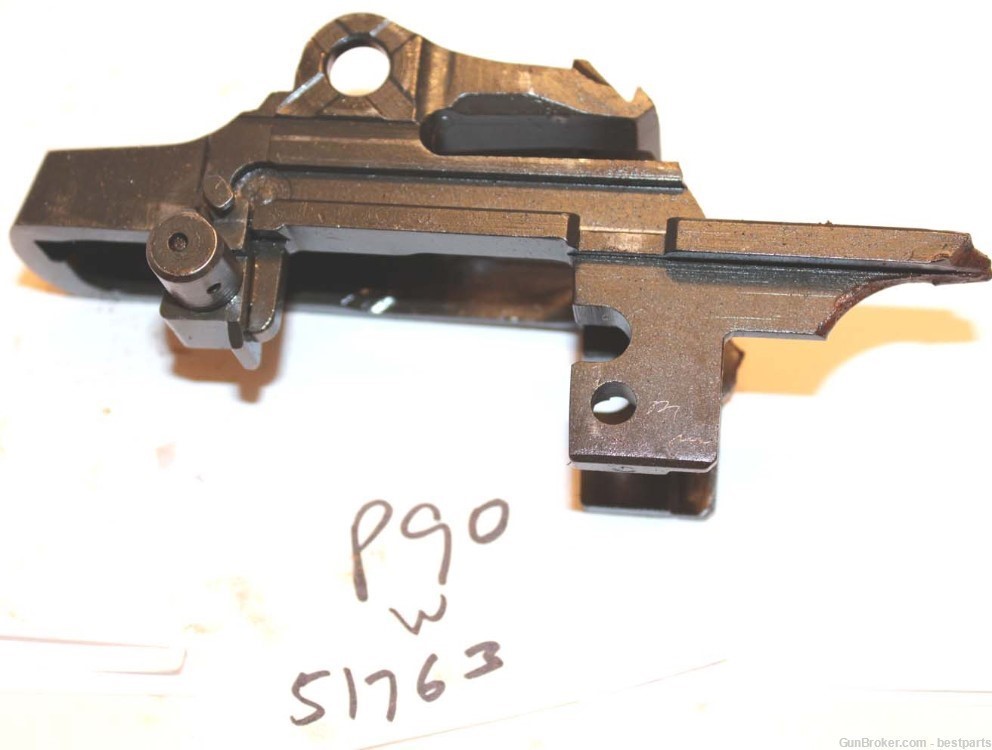 M14 Devilled Receiver Paper Weight "W”. -#P90-img-0