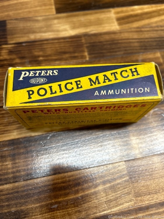 Police Match .38 Special Peters Rustless -img-1