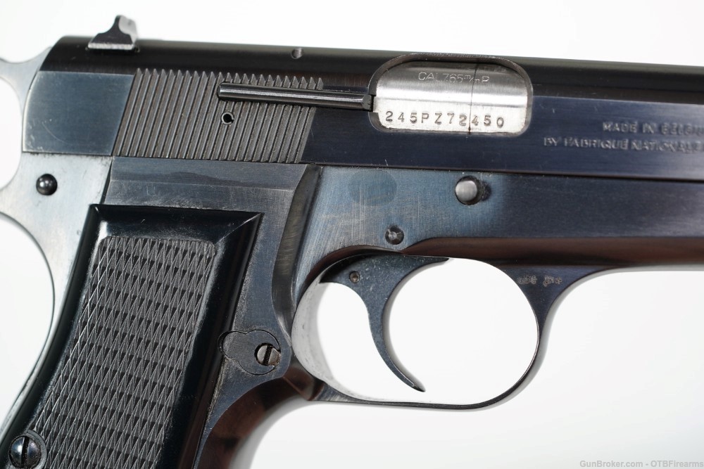 Browning Hi Power 9mm MFG 1981 Assembled in Portugal 1 mag Mint-img-12