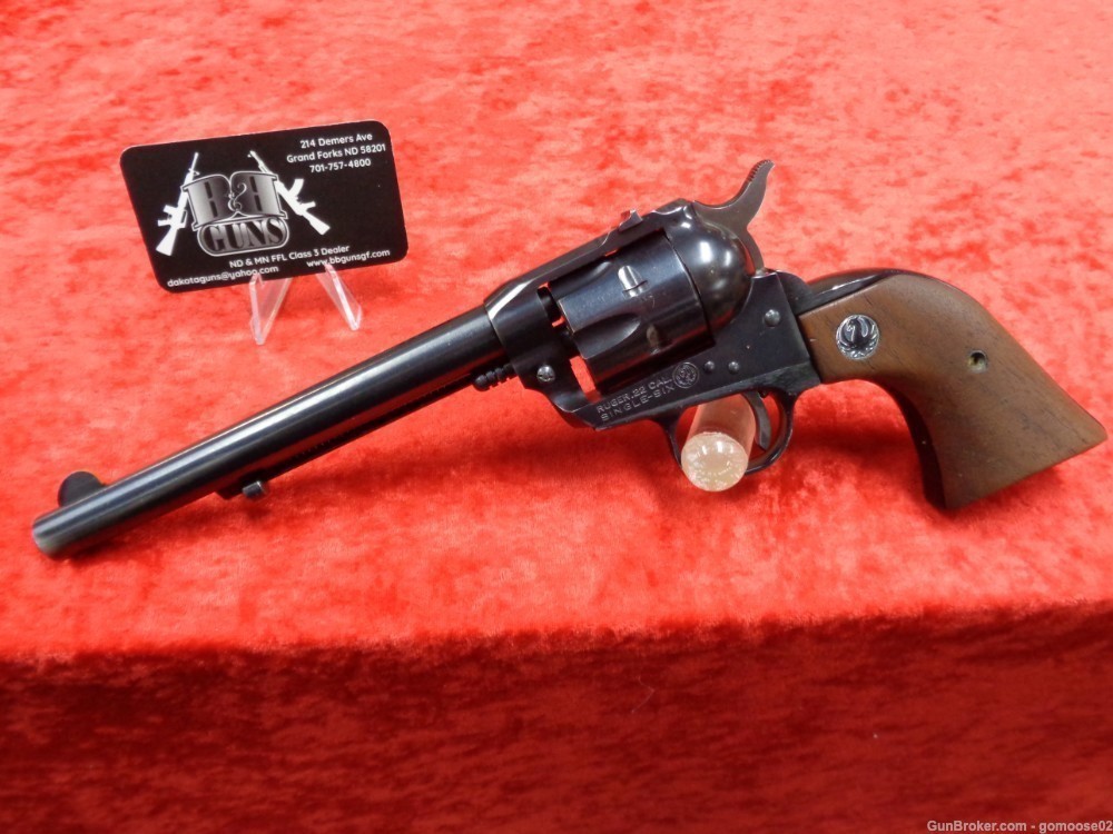1970 Ruger Single Six 22 LR 3 Screw Flat Top Single Action saa WE TRADE!-img-5