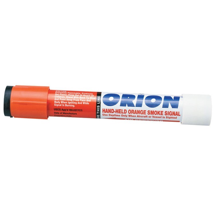 ORION Handheld 1-Min Orange Smoke Flare (Sale $4.99 each!)-img-0