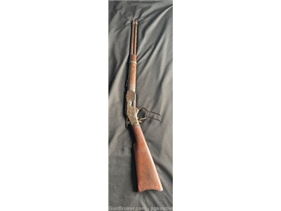 1907 - Winchester Model 1873 Saddle Ring Carbine Desirable 44 WCF