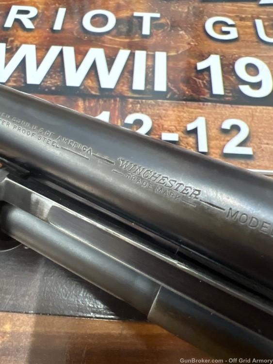 1942 WINCHESTER MODEL 12 RIOT GUN!  MUSEUM CONDITION! REDUCED PRICE!-img-22