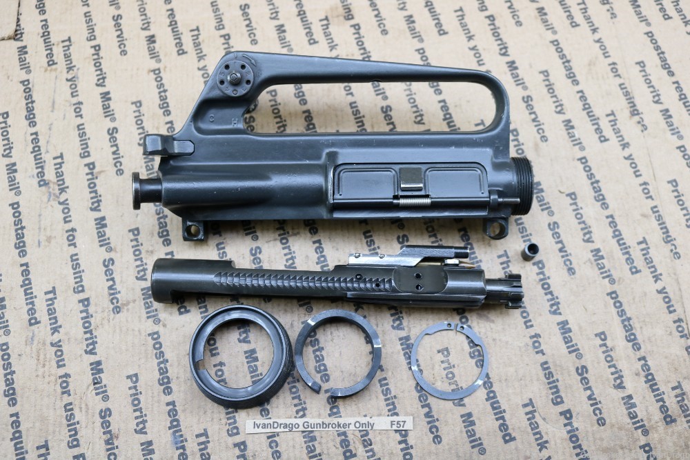 Colt AR15 A1 Upper Receiver XM177 PREBAN Kit Retro HEAT M16 BCG 723-img-0