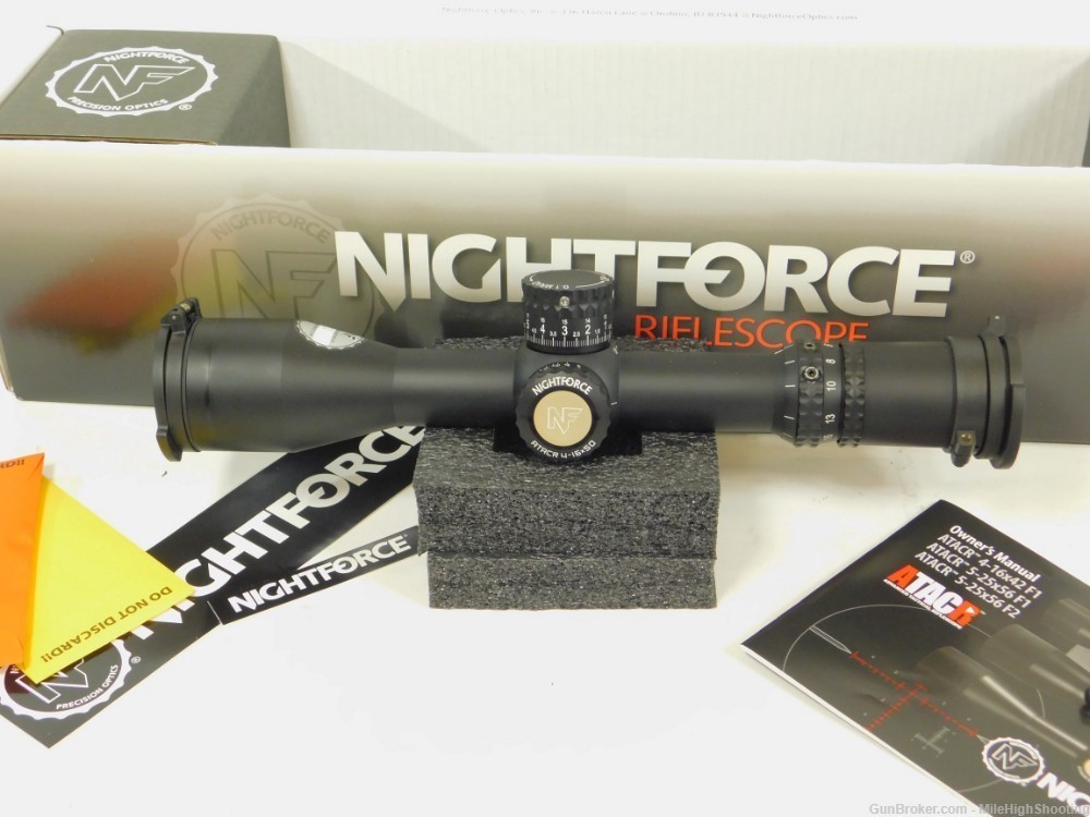 Like New: Nightforce ATACR 4-16x50 F2, illuminated Mil-R C543-img-0