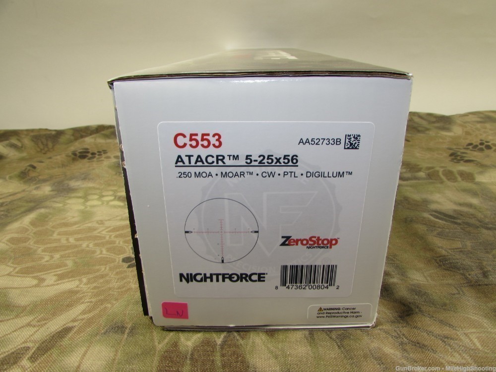 Like New: Nightforce ATACR 5-25x56 F2, MOAR C553-img-9