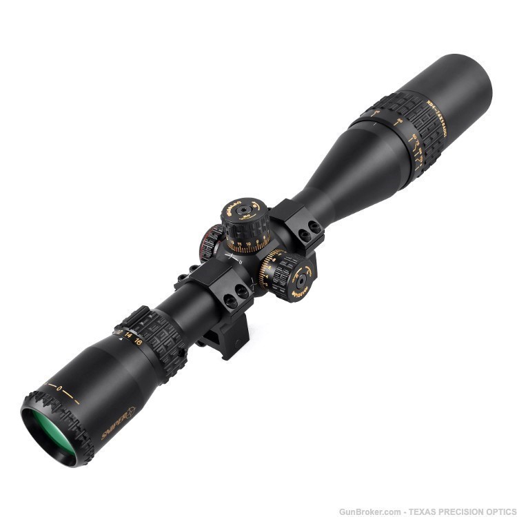 Sniper 4-16X50 Riflescope Illuminated Reticle 30mm tube Elevation Lock Ring-img-3