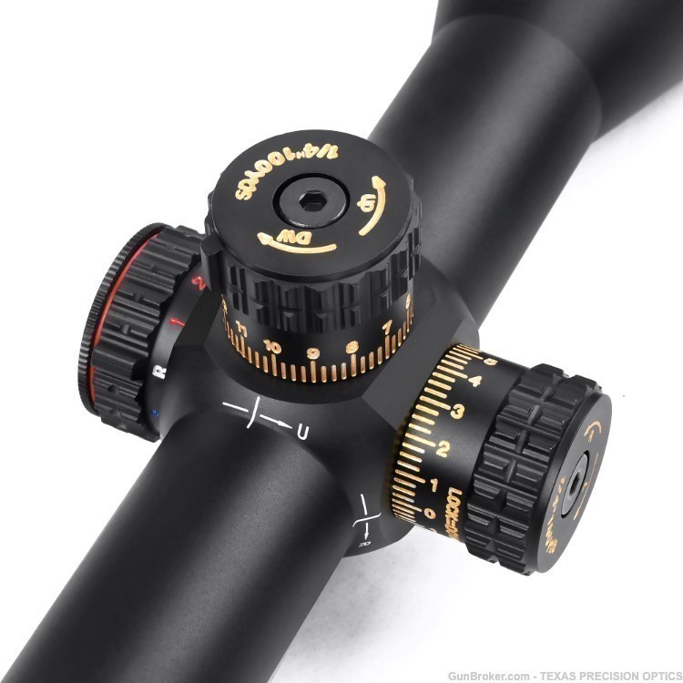 Sniper 4-16X50 Riflescope Illuminated Reticle 30mm tube Elevation Lock Ring-img-7