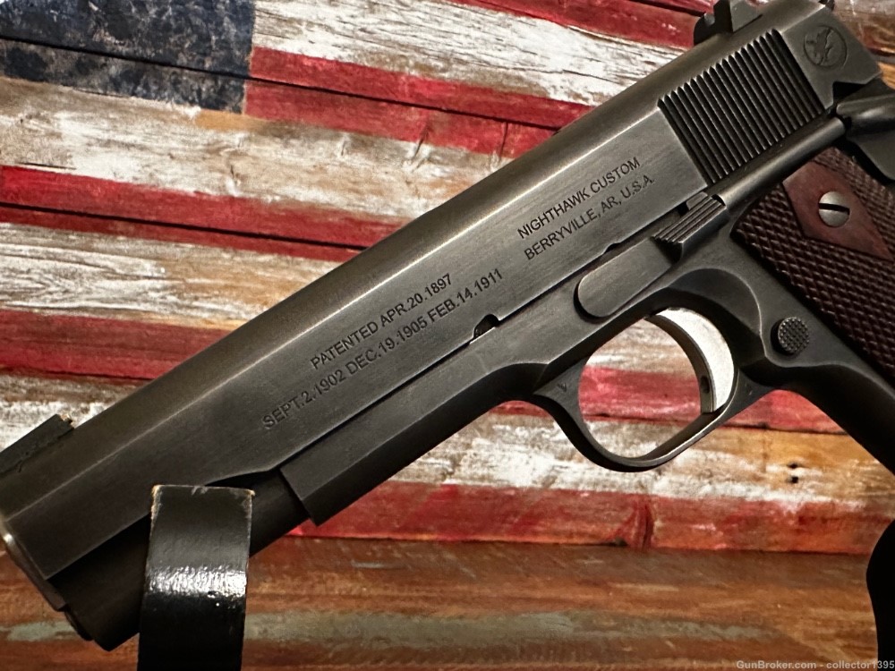 Colt Nighthawk 1911 Series 70 1912 Commercial Smoked Nitride 5” BBL 45ACP-img-1