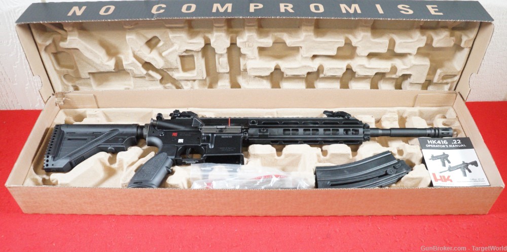 HECKLER & KOCH HK416 .22LR SEMI-AUTOMATIC BLACK 20 ROUNDS (HK81000401)-img-52