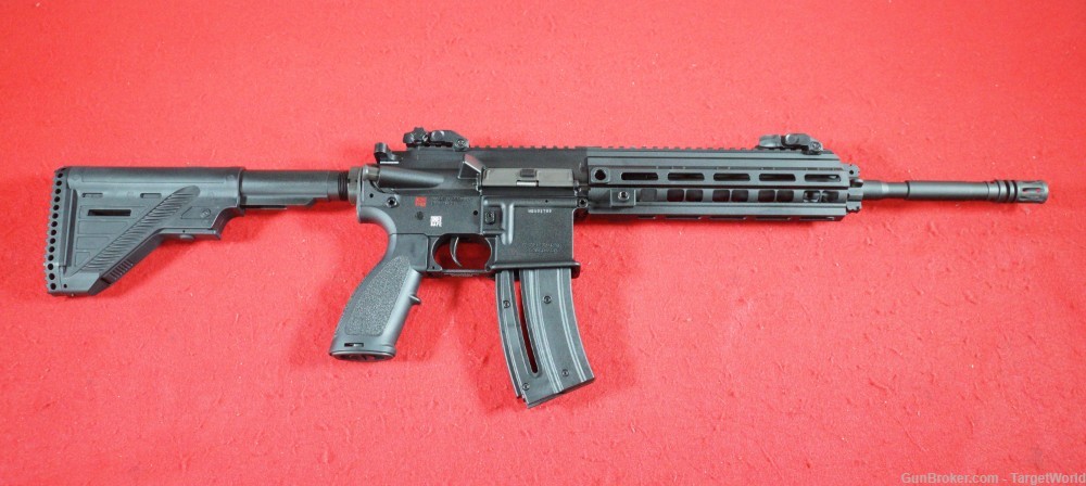 HECKLER & KOCH HK416 .22LR SEMI-AUTOMATIC BLACK 20 ROUNDS (HK81000401)-img-0