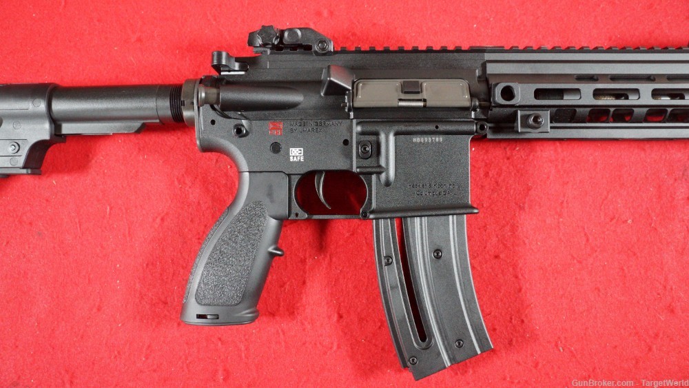 HECKLER & KOCH HK416 .22LR SEMI-AUTOMATIC BLACK 20 ROUNDS (HK81000401)-img-7